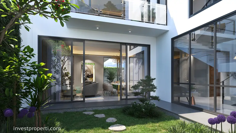 Cluster hunian modern dekat fasilitas keluarga